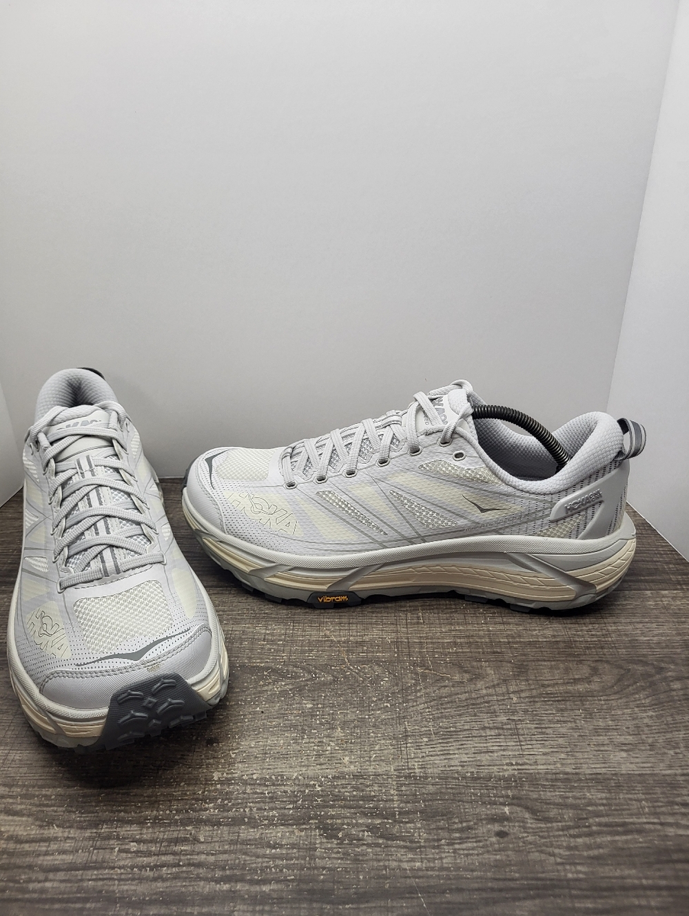 Hoka One U Mafate Speed 2 1126851 Grey Men's Size 12 Running Shoe New